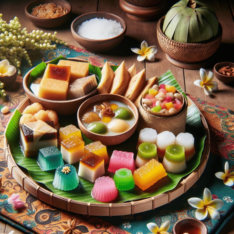 Kelezatan Makanan Penutup Tradisional Indonesia yang Menggugah Selera