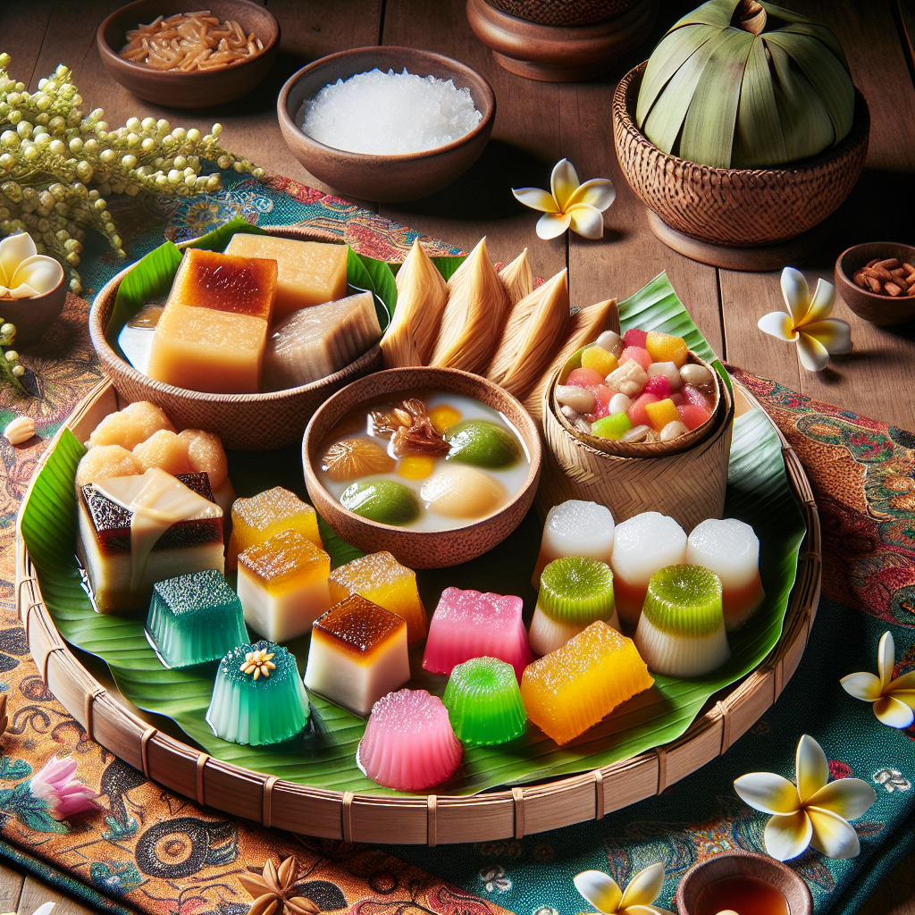 Kelezatan Makanan Penutup Tradisional Indonesia yang Menggugah Selera