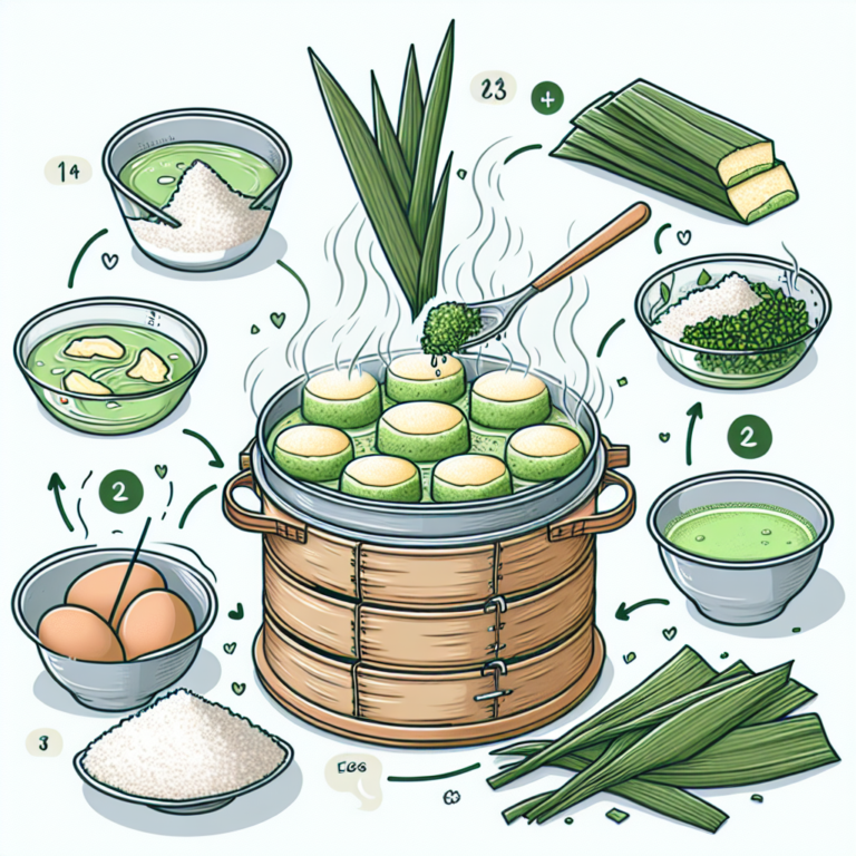 Resep Bolu Pandan Kukus: Cara Mudah Membuat Kue Kukus yang Lembut dan Lezat