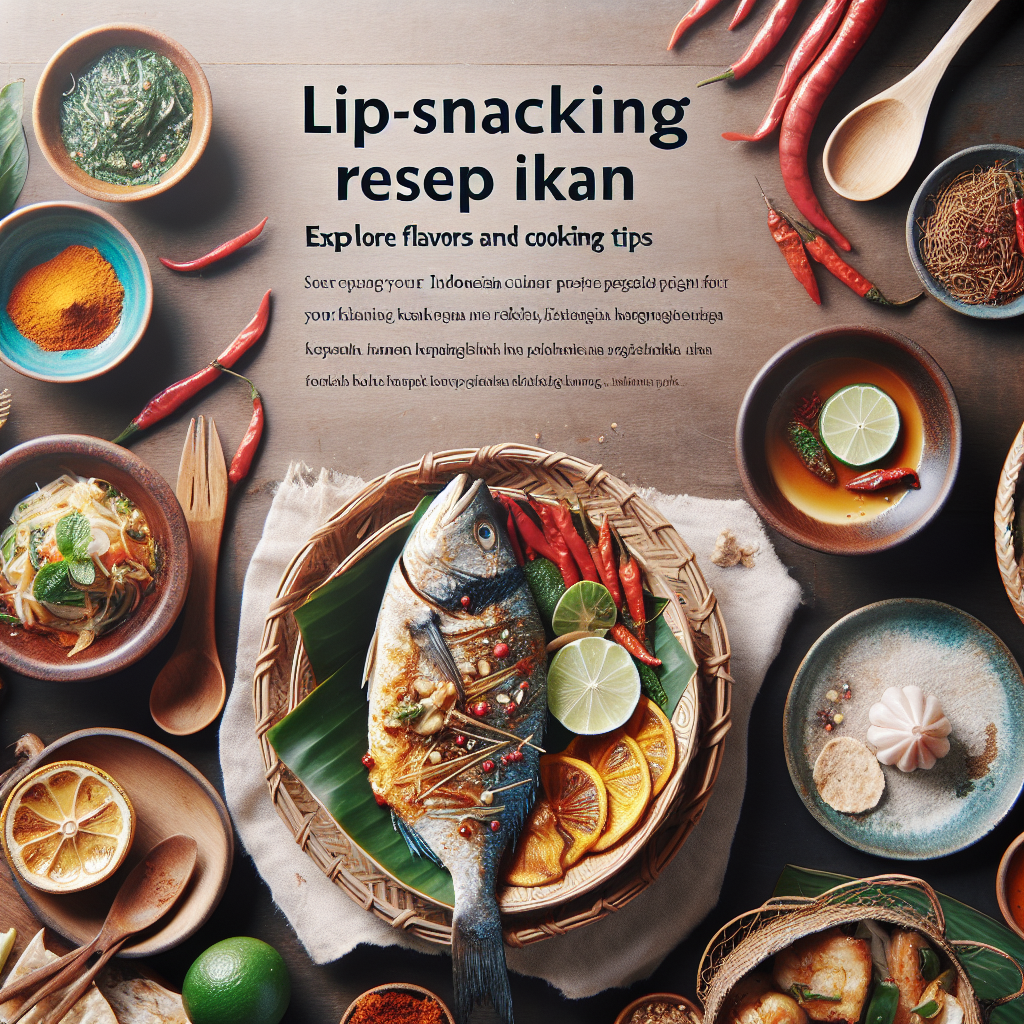 Lip-Smacking Resep Ikan: Explore Flavors and Cooking Tips for