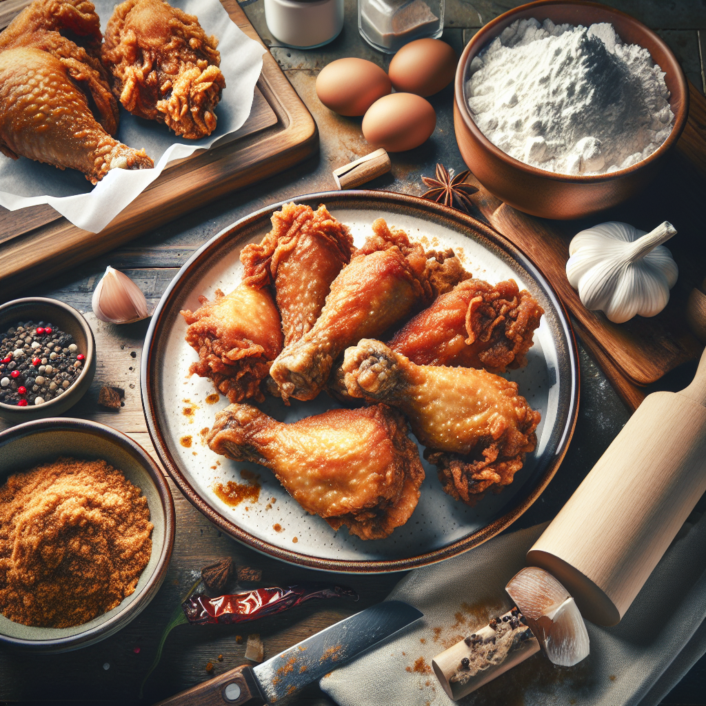 Cara Membuat Resep Ayam Goreng Tepung yang Gurih dan Renyah